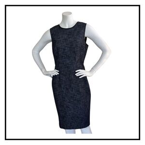 Elie Tahari Tweed Pencil Dress